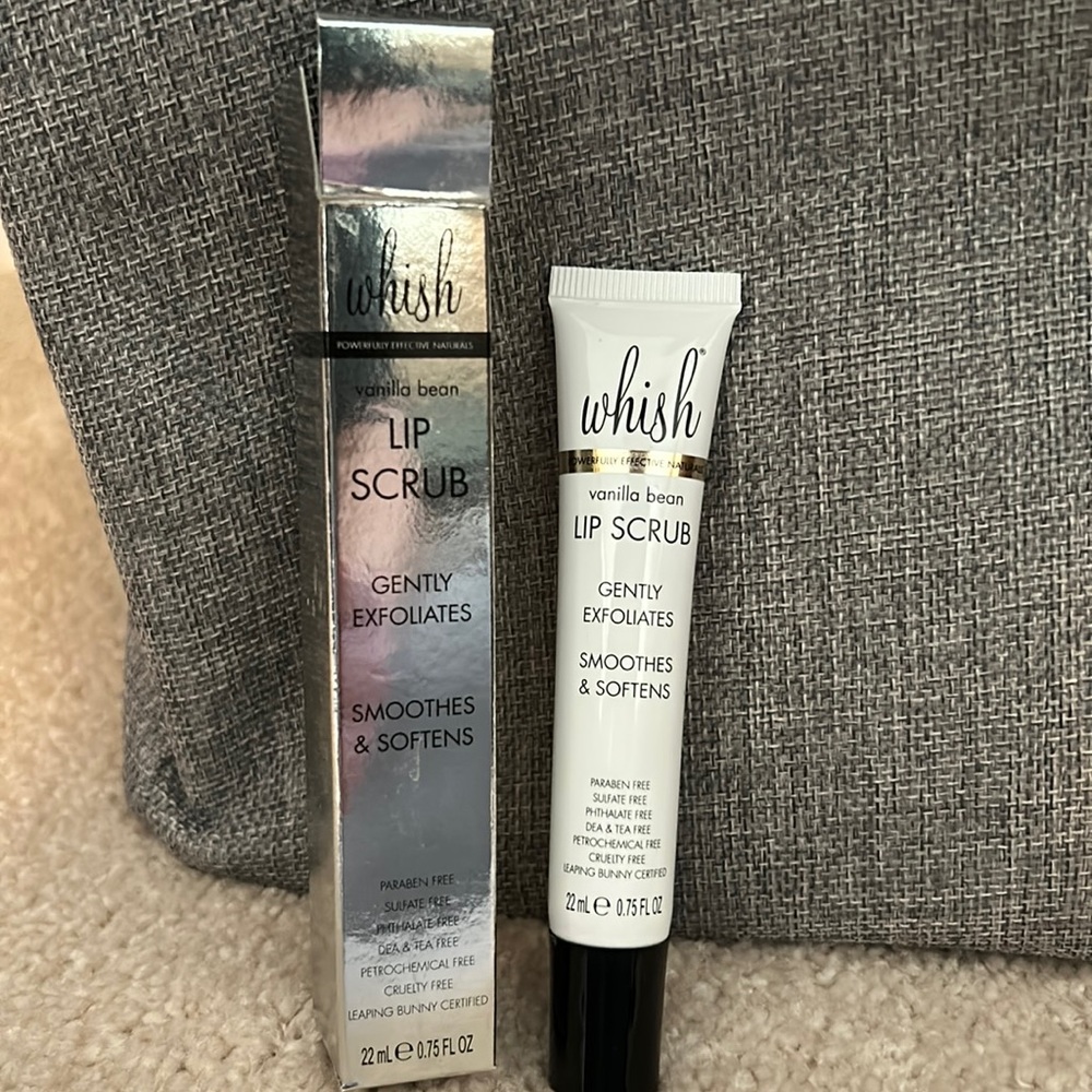 Whish vanilla bean Lip Scrub. New